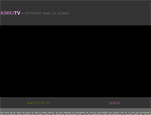 Tablet Screenshot of kinkitv.com